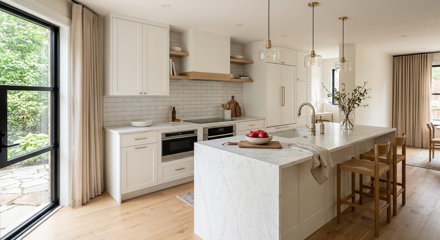 Кухня с островом