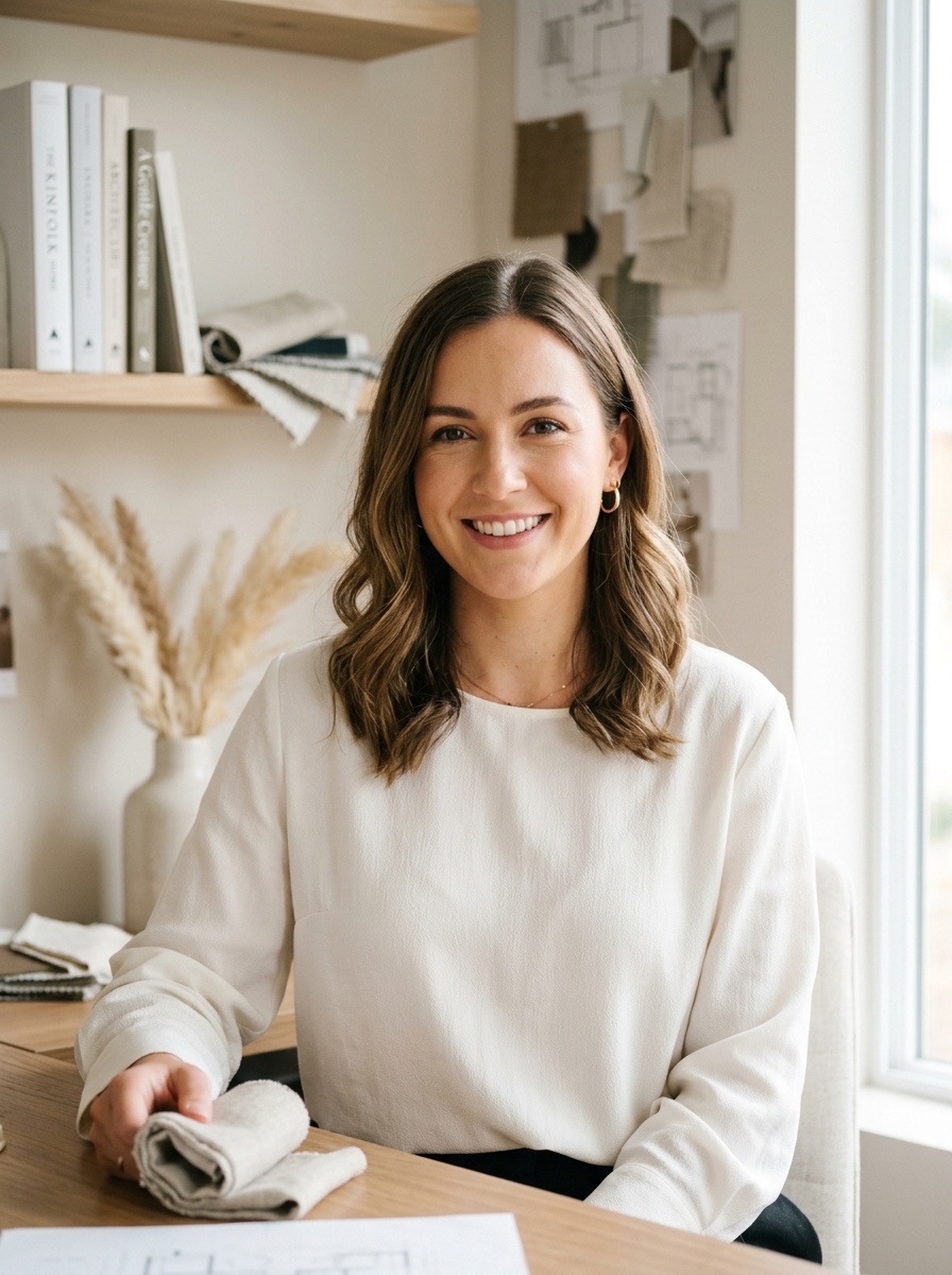 Настя — дизайнер